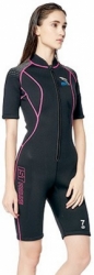 WSR10   SHORT WETSUIT IST WOMEN BALIDIVESHOP  large